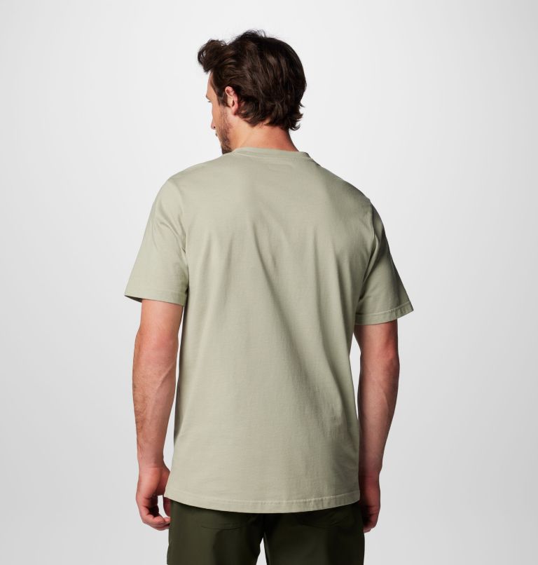 Men's Landroamer Short Sleeve Henley II, Color: Safari, image 2