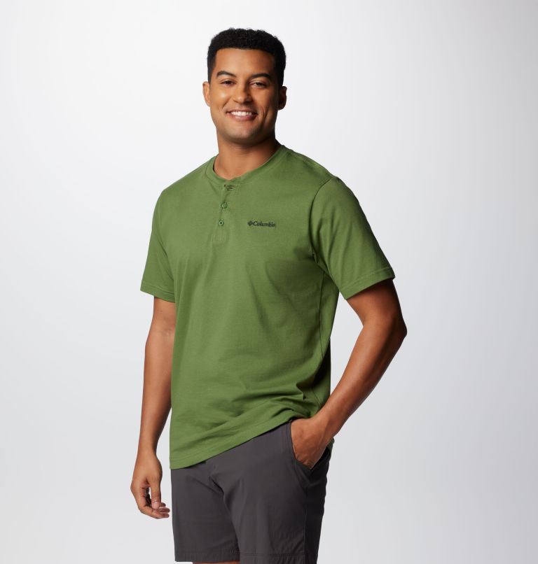 Henley à manches courtes Landroamer II pour homme, Color: Canteen, image 4