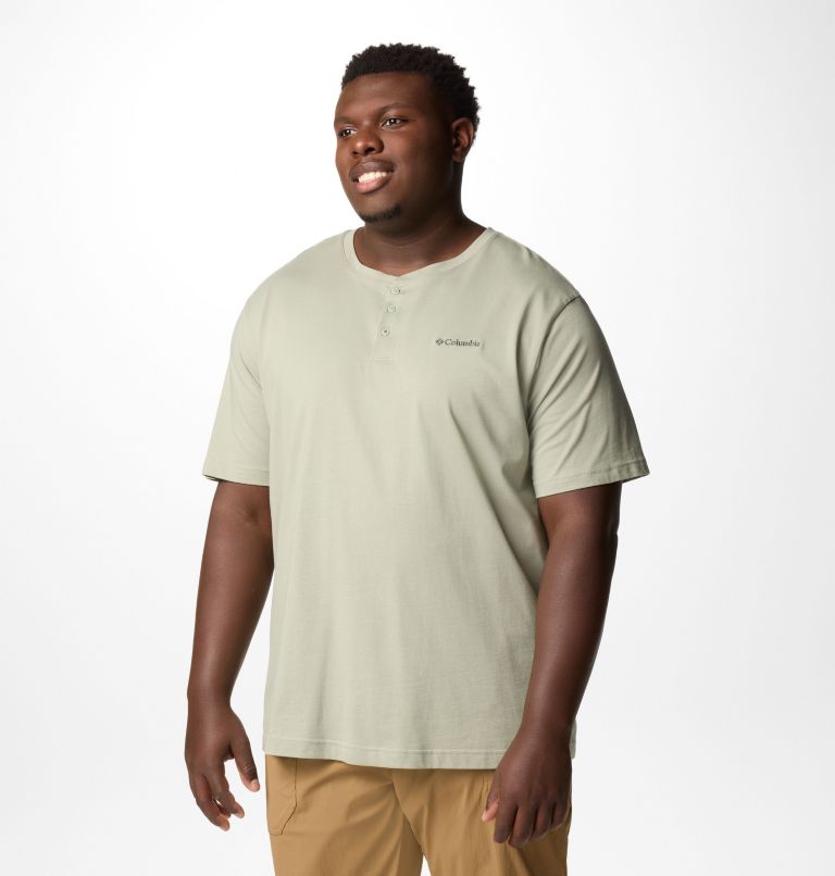 Men's Landroamer Short Sleeve Henley II - Big, Color: Safari, image 4