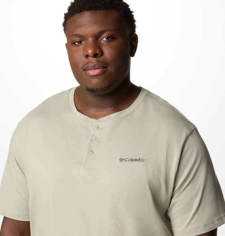 Men's Landroamer Short Sleeve Henley II - Big, Color: Safari, image 5