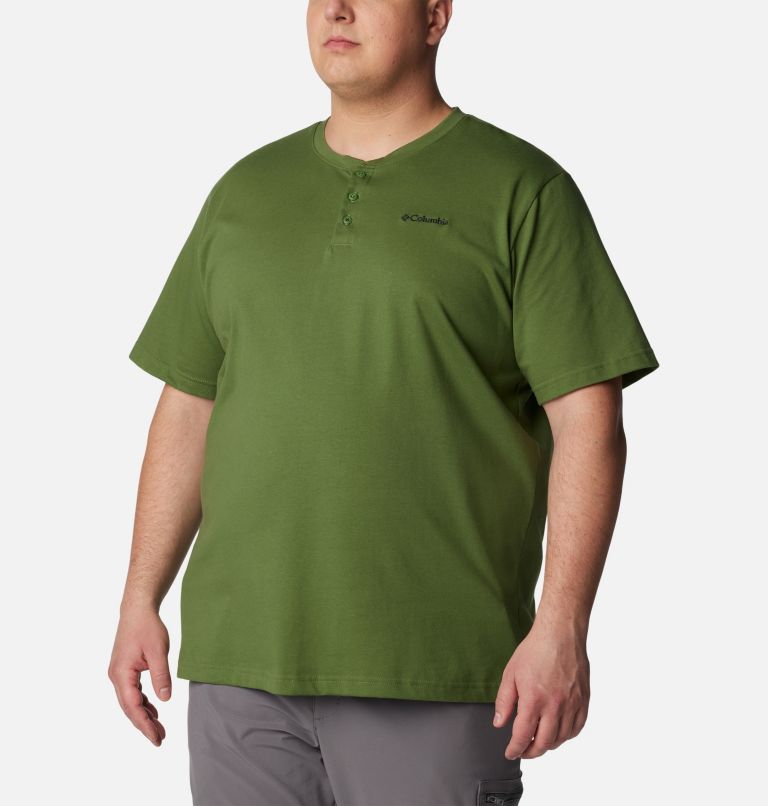 Henley à manches courtes Landroamer II pour homme – Tailles fortes, Color: Canteen, image 5