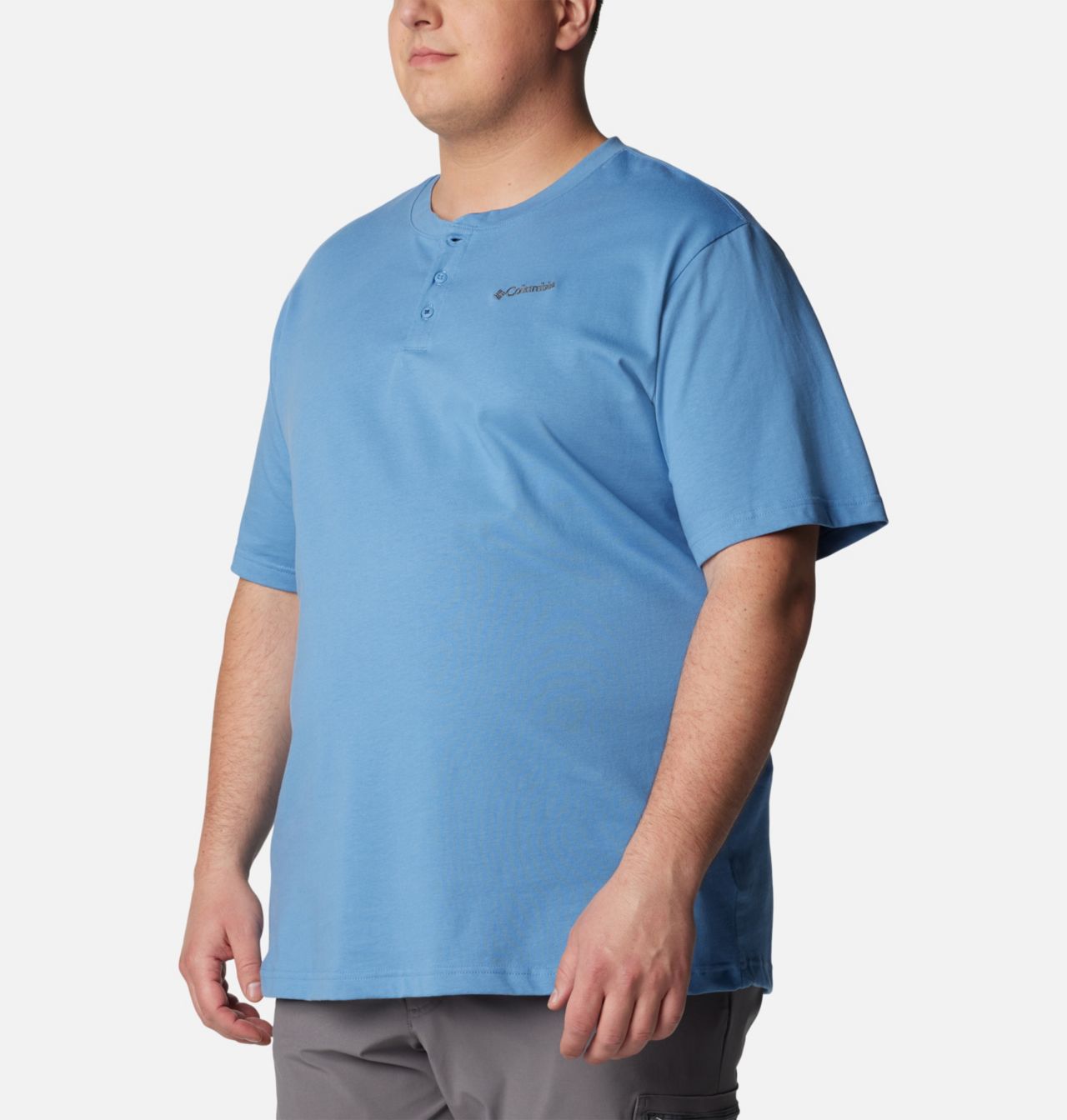 Henley à manches courtes Landroamer™ II pour homme – Tailles fortes 5
