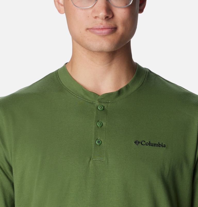 Men's Landroamer Short Sleeve Henley II - Tall, Color: Canteen, image 3