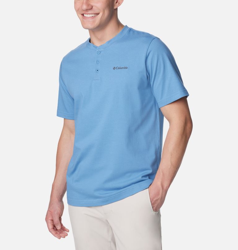 Men's Landroamer Short Sleeve Henley II - Tall, Color: Skyler, image 5