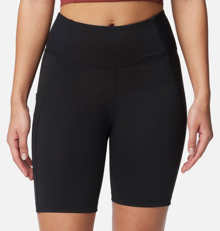 Women's Boundless Trek Half Tights, Color: Black, image 4