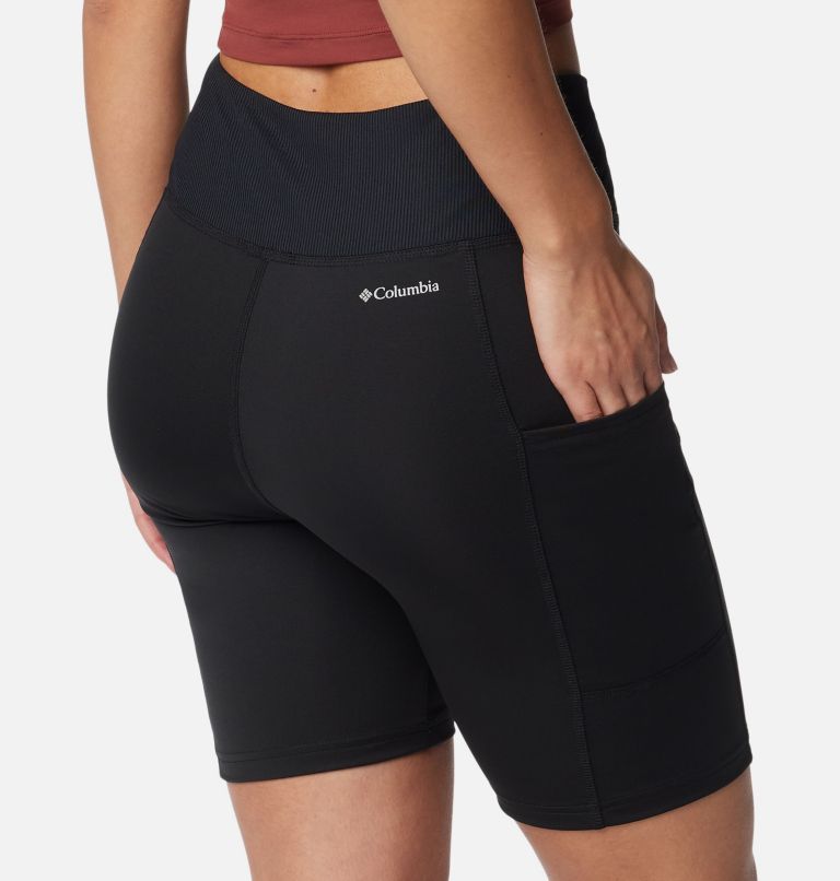 Women's Boundless Trek Half Tights, Color: Black, image 5