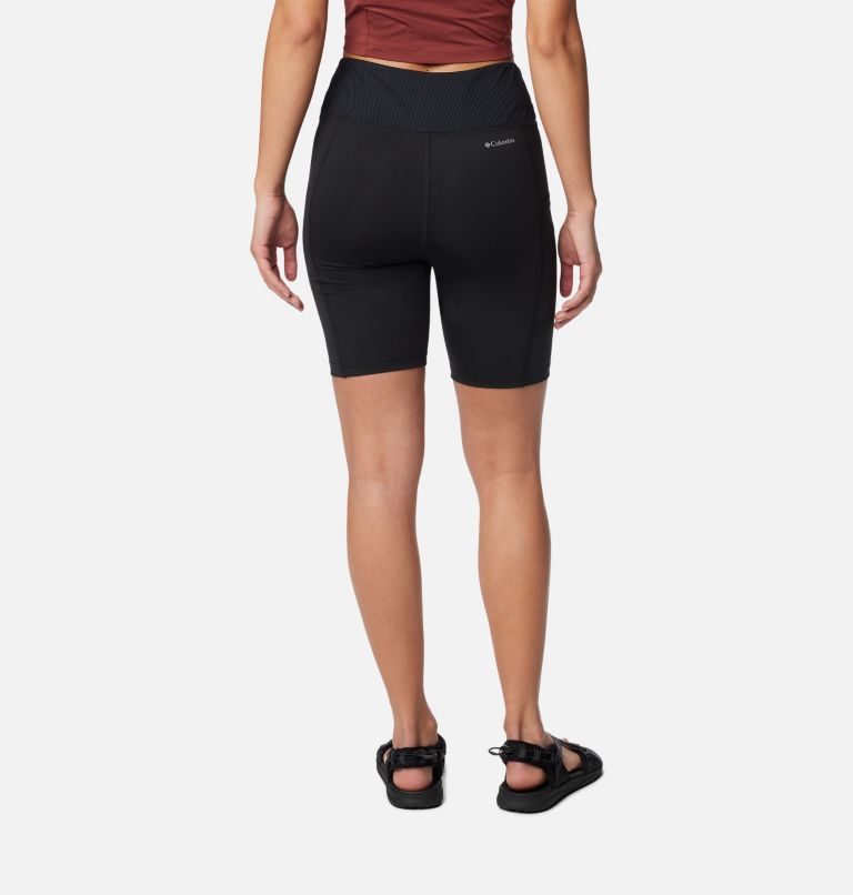 Women's Boundless Trek Half Tights, Color: Black, image 2