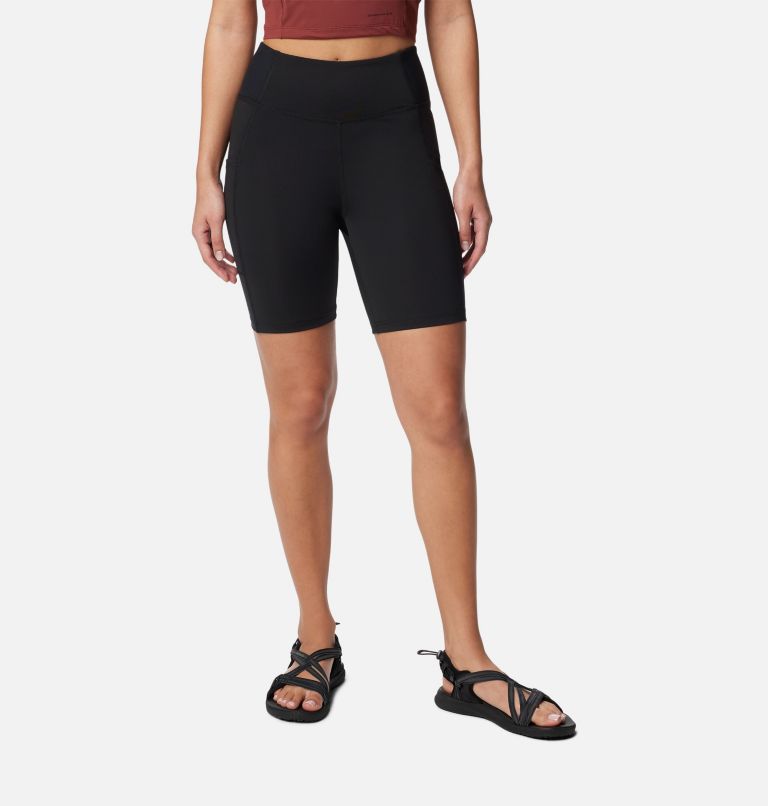 Women's Boundless Trek Half Tights, Color: Black, image 1
