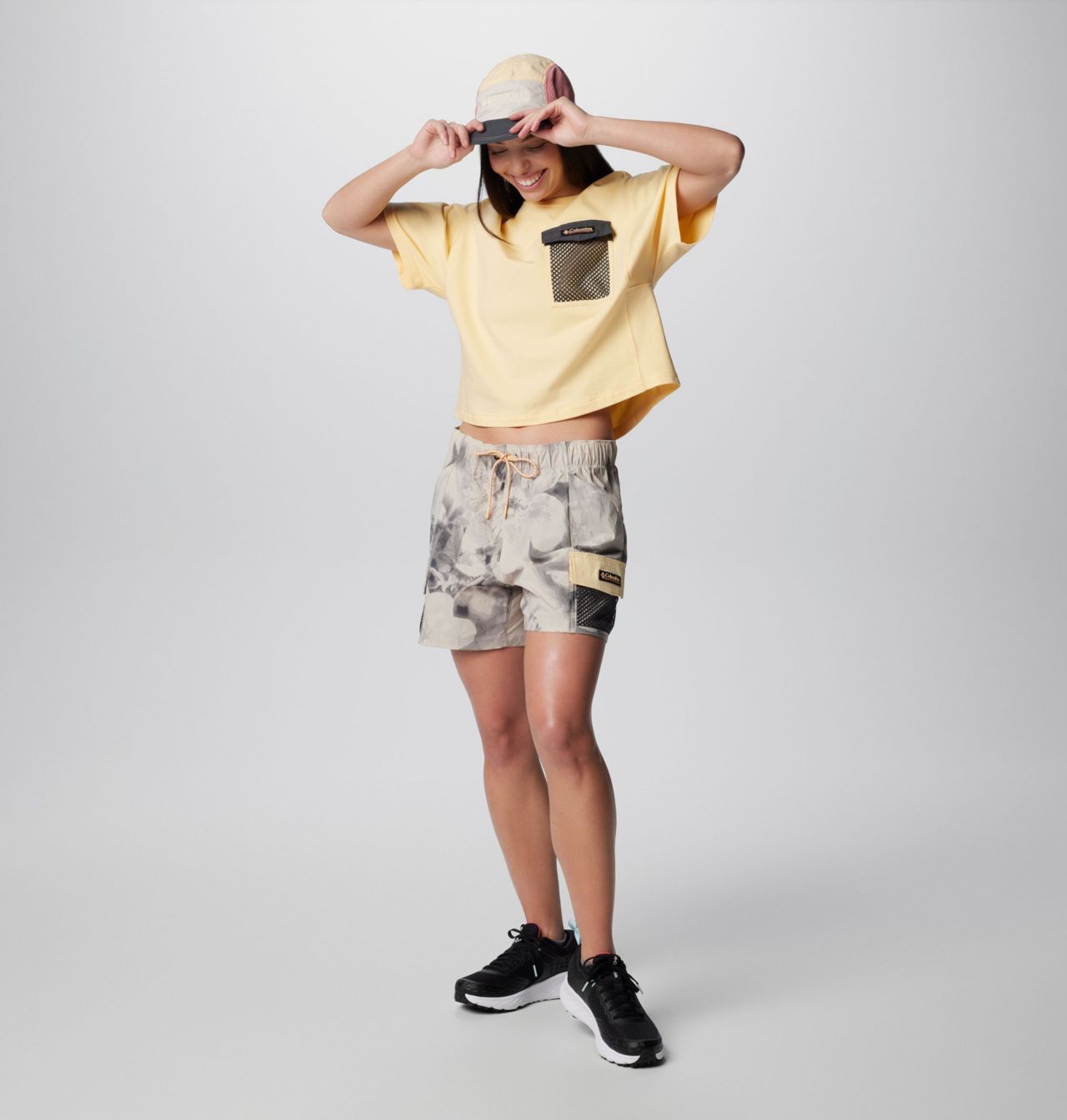 Women's Painted Peak™ Knit Short Sleeve Cropped Top 4