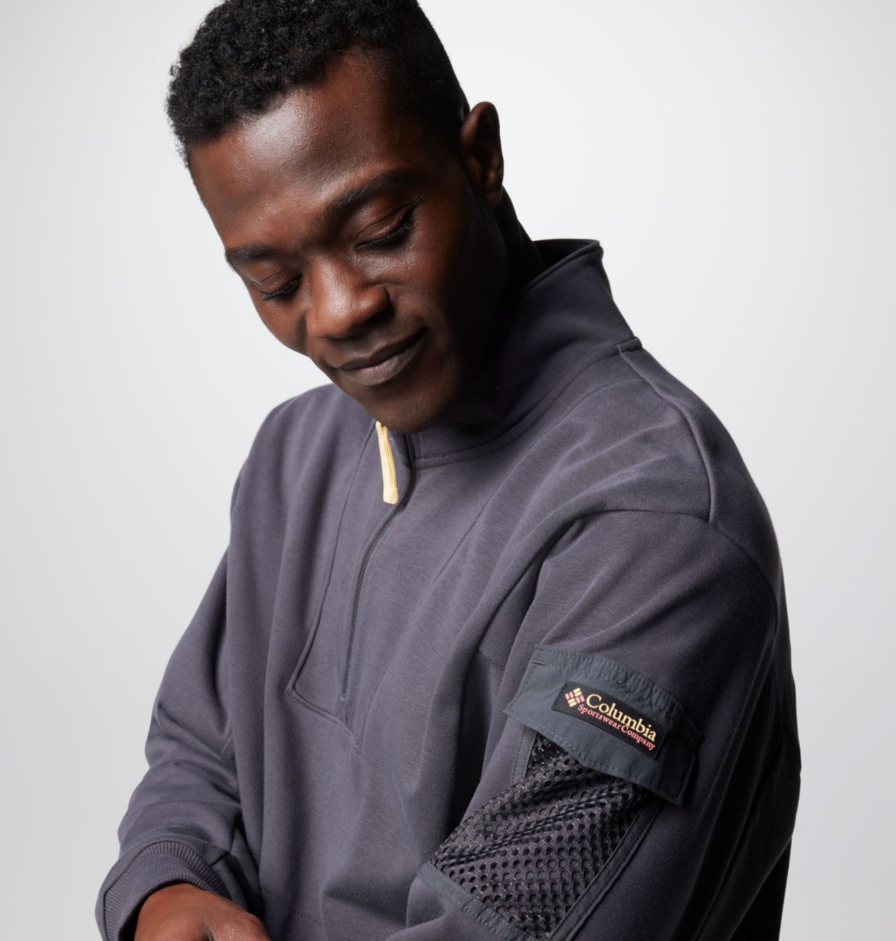 Men's Painted Peak™ Quarter Zip Fleece Pullover 6