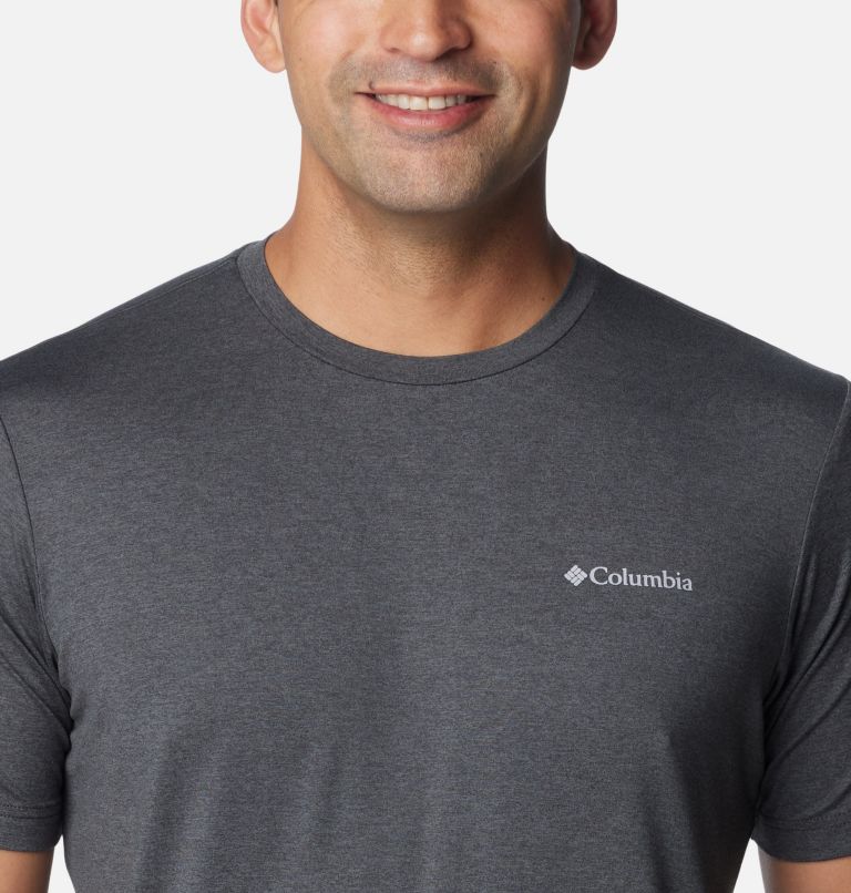Tech Trail Crew Neck II, Color: Shark Heather, image 4