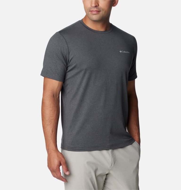 Tech Trail Crew Neck II, Color: Shark Heather, image 5