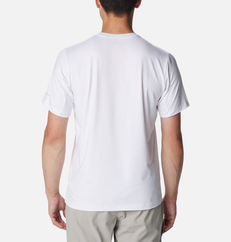 Men's Tech Trail Crew Neck Shirt II, Color: White, image 2