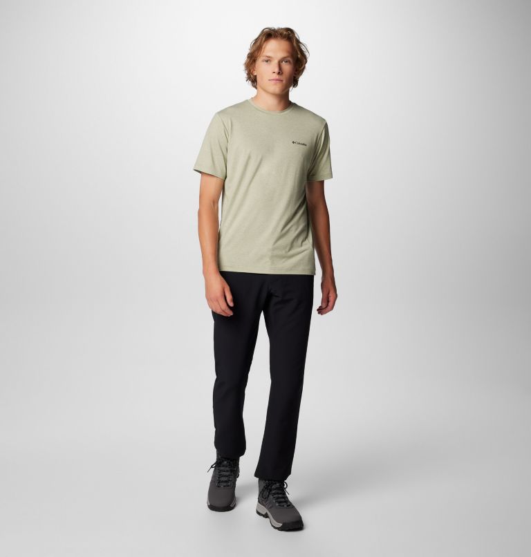 Haut à col rond Tech Trail II pour homme, Color: Safari Heather, image 3