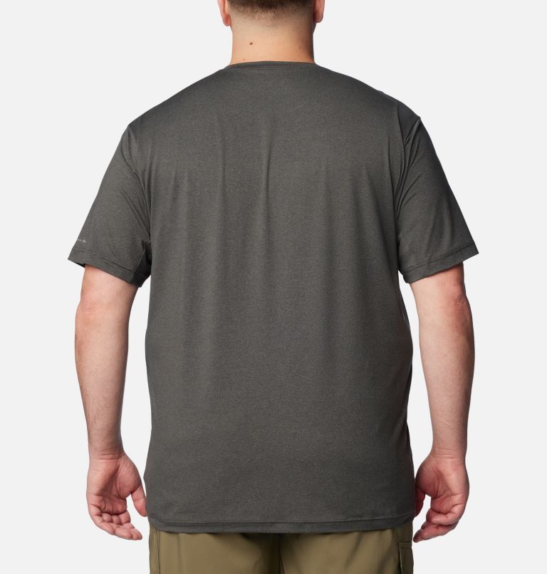 Men's Tech Trail Crew Neck Shirt II - Big, Color: Shark Heather, image 2