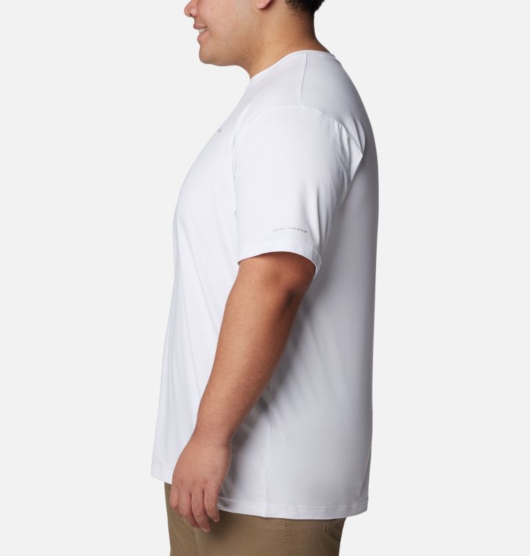 Haut à col rond Tech Trail II pour homme – Tailles fortes, Color: White, image 3