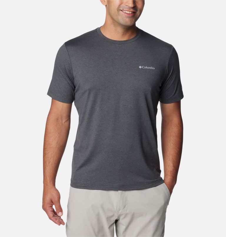 Haut à col rond Tech Trail II pour homme – Grandes tailles, Color: Shark Heather, image 1