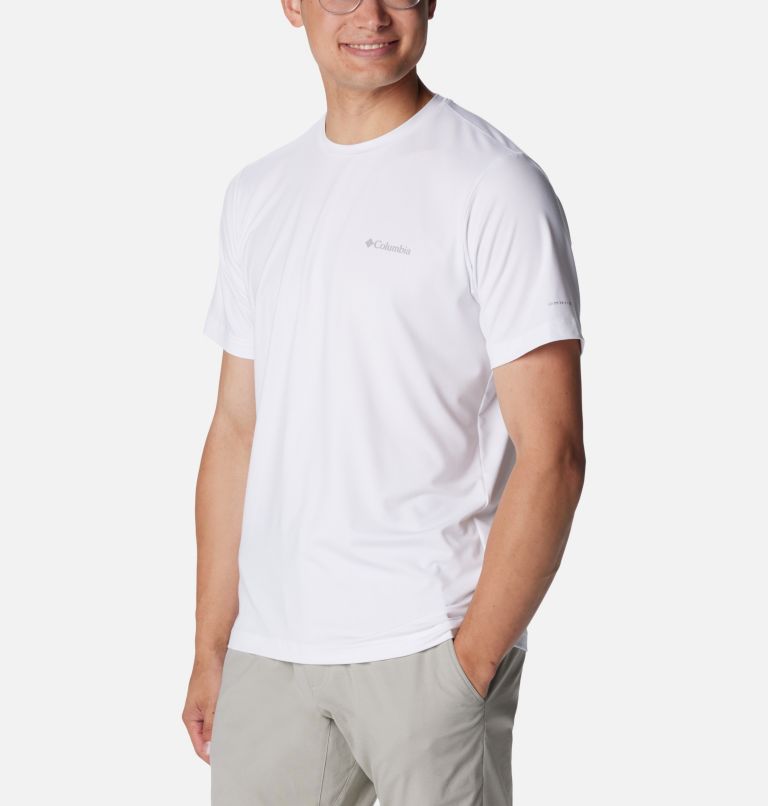 Men's Tech Trail Crew Neck Shirt II - Tall, Color: White, image 5