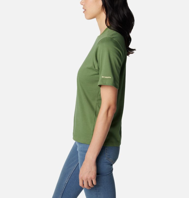 Women's Alpine Way II Technical Graphic T-Shirt, Color: Canteen, Branded Jumble, image 3