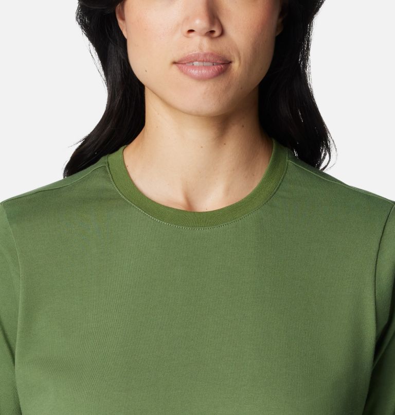 Women's Alpine Way II Technical Graphic T-Shirt, Color: Canteen, Branded Jumble, image 4