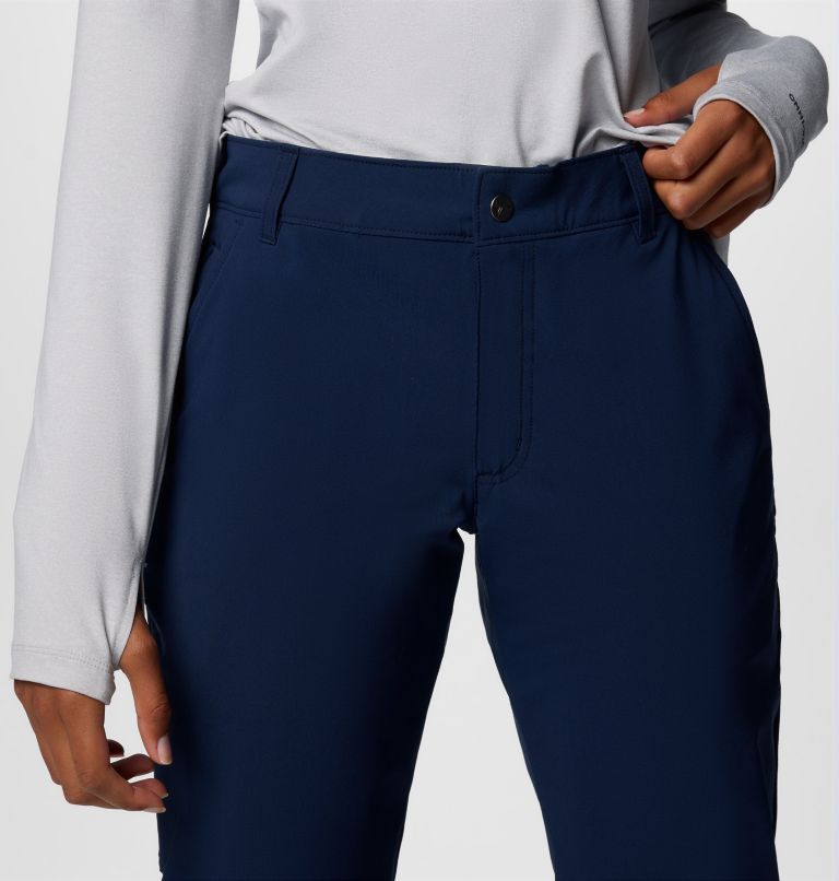Women's Back Beauty 2.0 Softshell Hiking Trousers, Color: Collegiate Navy, image 5