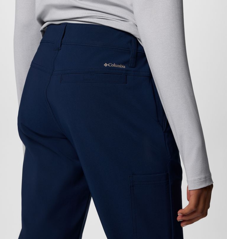 Women's Back Beauty 2.0 Softshell Hiking Trousers, Color: Collegiate Navy, image 6