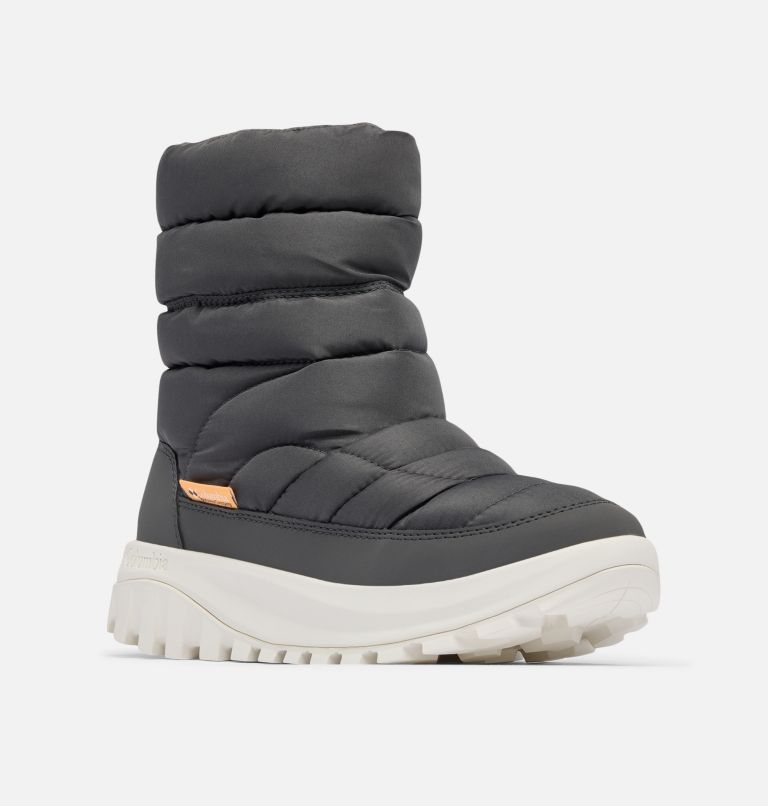 Women's Snowtrot Mid Boot, Color: Shark, Peach, image 3
