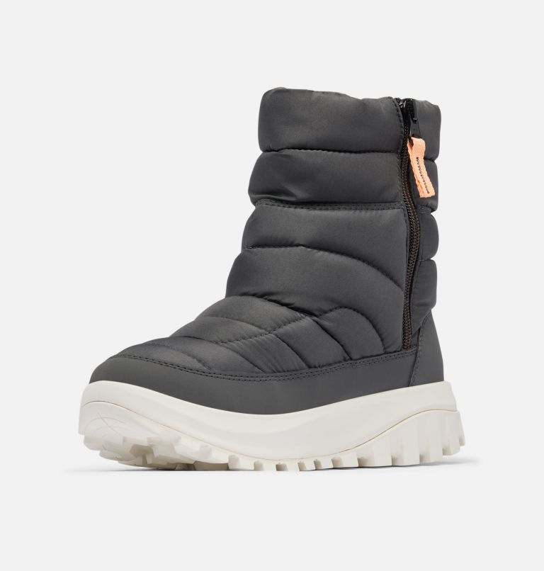 Women's Snowtrot Mid Boot, Color: Shark, Peach, image 7