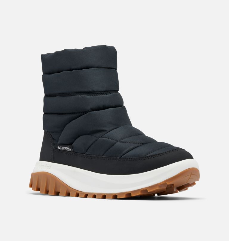 Women's Snowtrot Mid Boot - Wide, Color: Black, Sea Salt, image 3