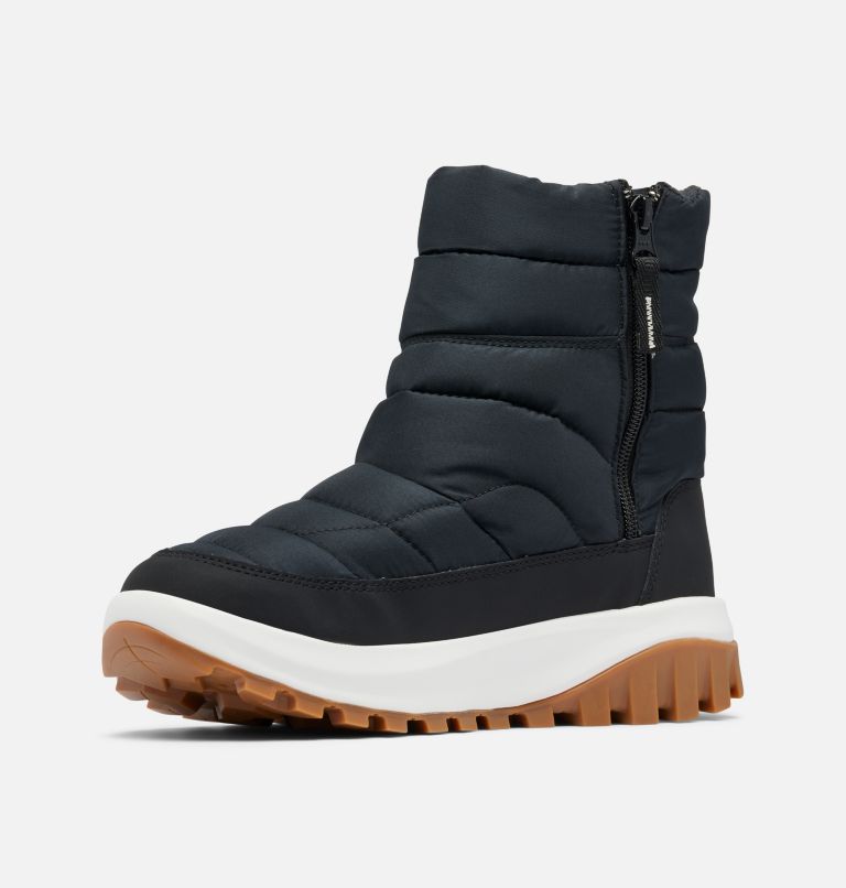 Women's Snowtrot Mid Boot - Wide, Color: Black, Sea Salt, image 7