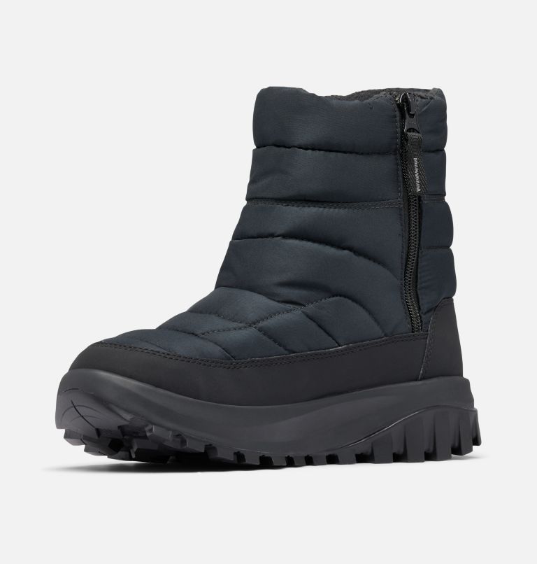 Women's Snowtrot Mid Boot - Wide, Color: Black, Titanium II, image 6