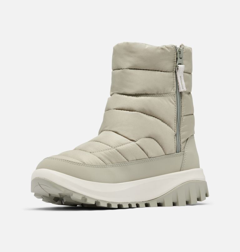 Women's Snowtrot Mid Boot - Wide, Color: Grey Green, Dark Stone, image 7