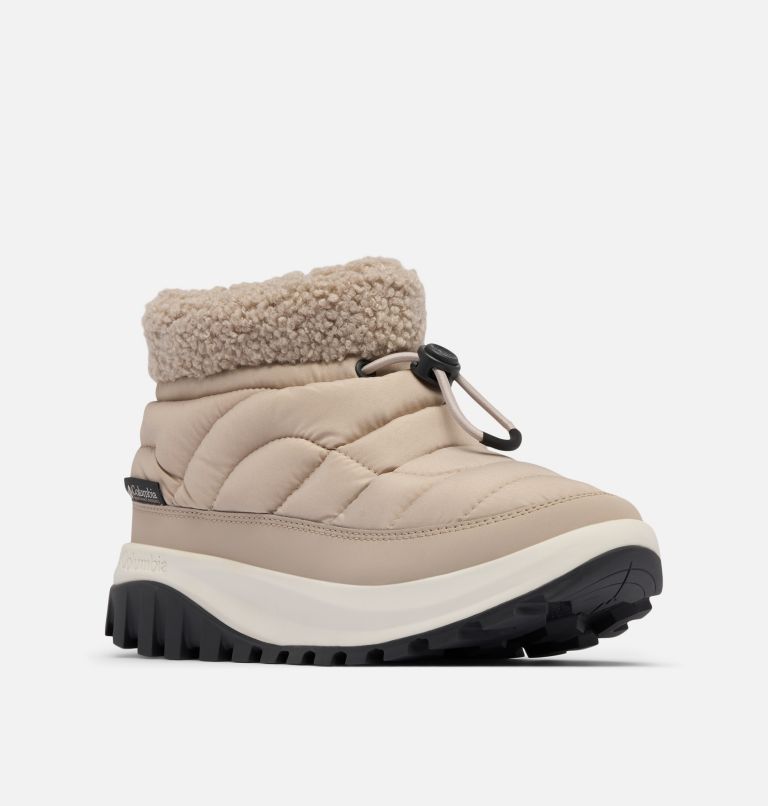 Women's Snowtrot Shorty Boot, Color: Soft Taupe, Shark, image 3