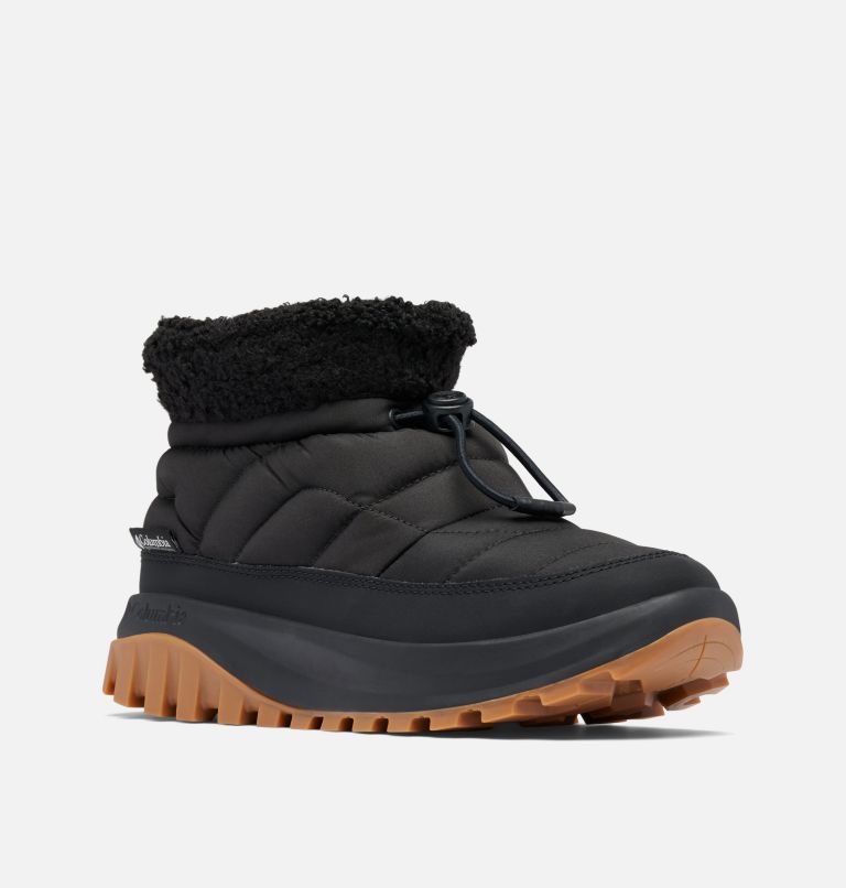 Women's Snowtrot Shorty Boot - Wide, Color: Black, Sea Salt, image 3