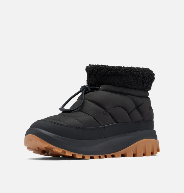 Women's Snowtrot Shorty Boot - Wide, Color: Black, Sea Salt, image 7