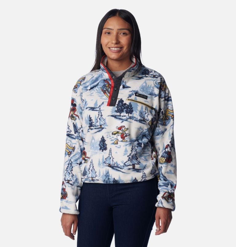 Women's Disney100 Half Snap Fleece