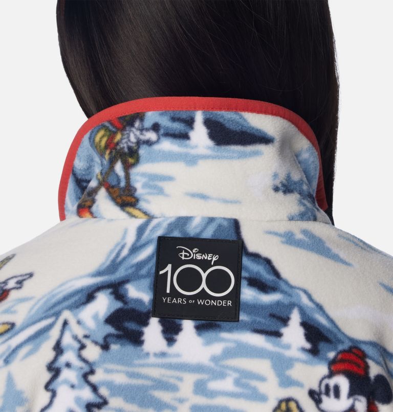 Forro polar Disney100 con cierre medio para niño, Color: Snowcap, image 6