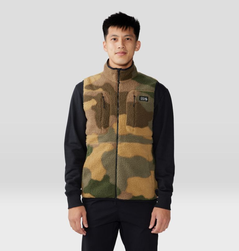 Camo fleece cheap vest