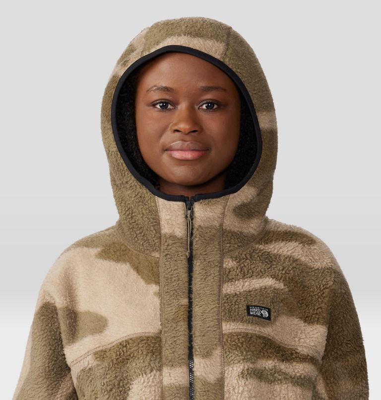 Fleece on sale hooded jacket