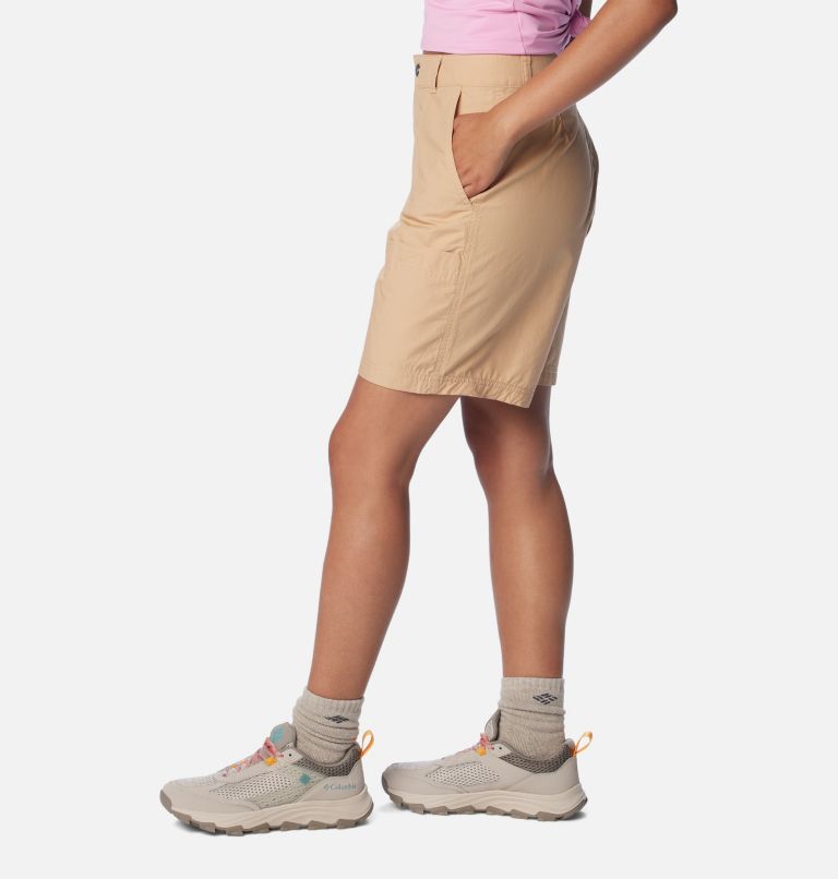 Women's Holly Hideaway Washed Out Bermuda Shorts, Color: Canoe, image 3
