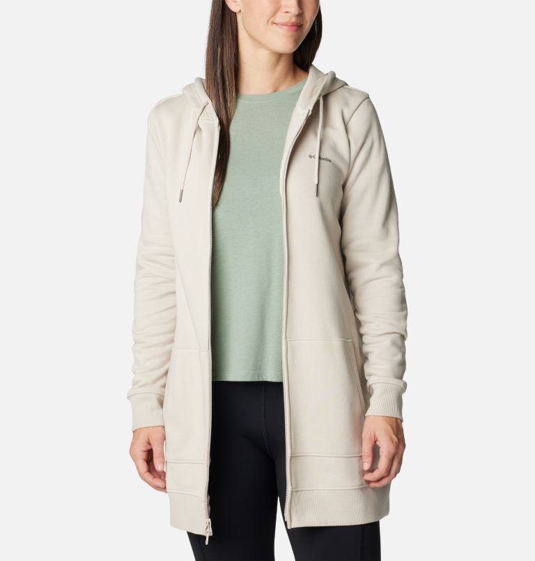 Womens long outlet hoodie zip up