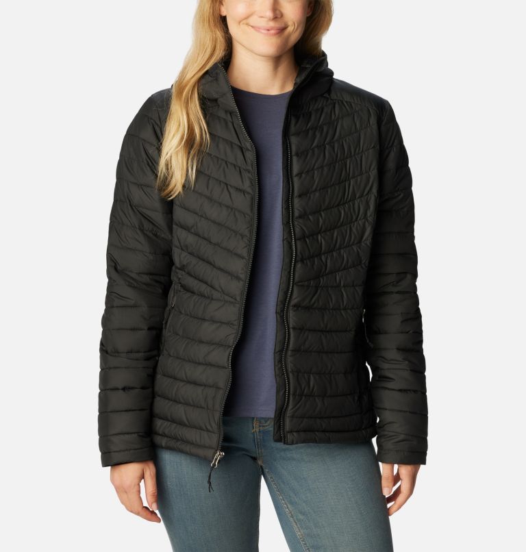 Women's Slope Edge Hooded Jacket, Color: Black, image 8