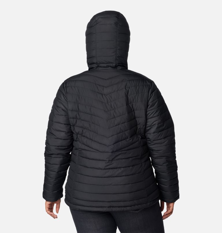 Women's Slope Edge Hooded Jacket - Plus Size, Color: Black, image 2