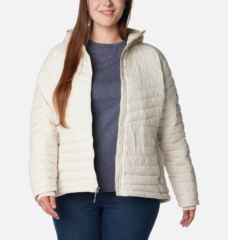 Manteau à capuchon Slope Edge pour femmes – Grandes tailles, Color: Chalk, image 8