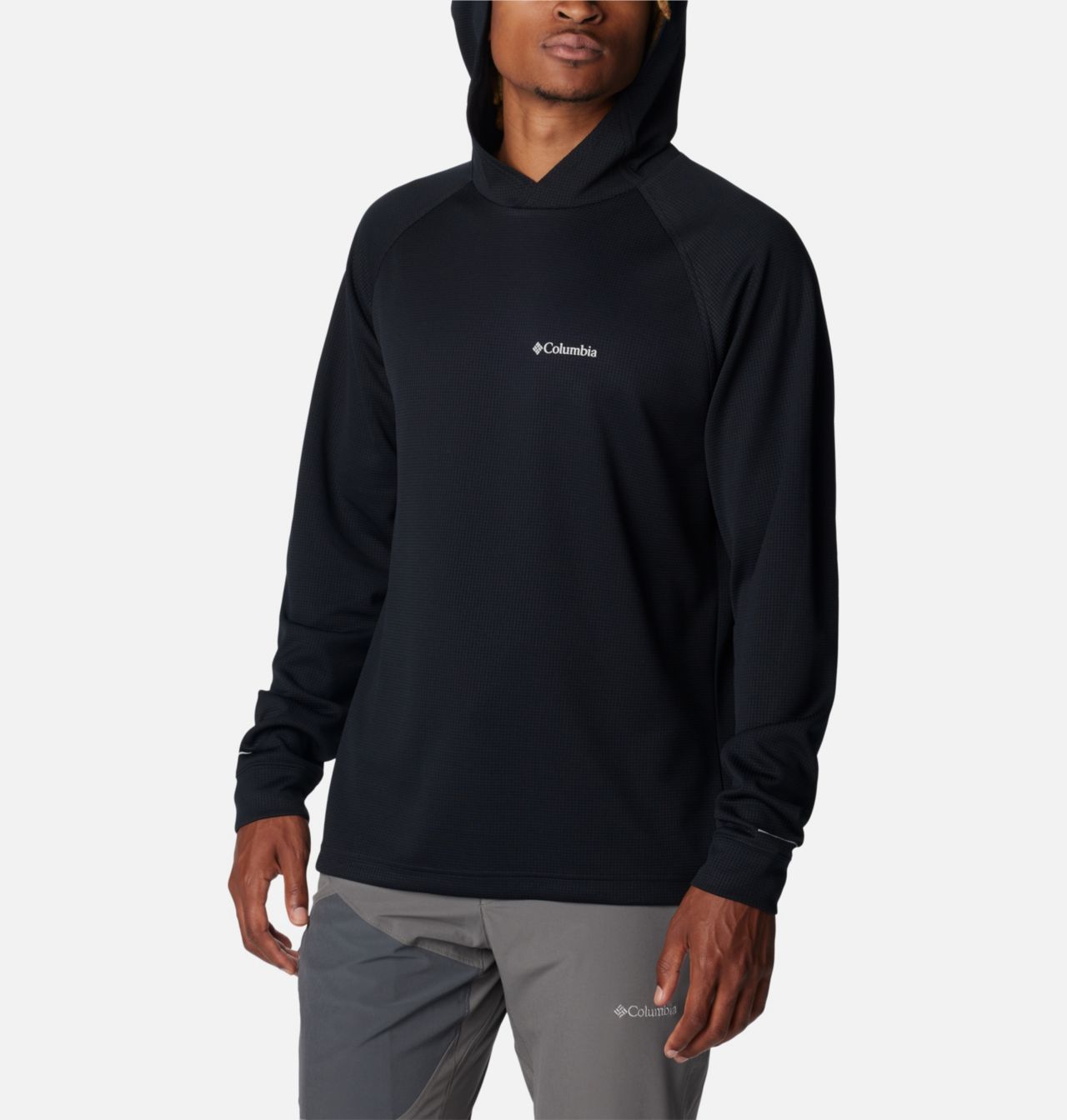 Men's Black Mesa™ Waffle Knit Hoodie | 010 | XL 6