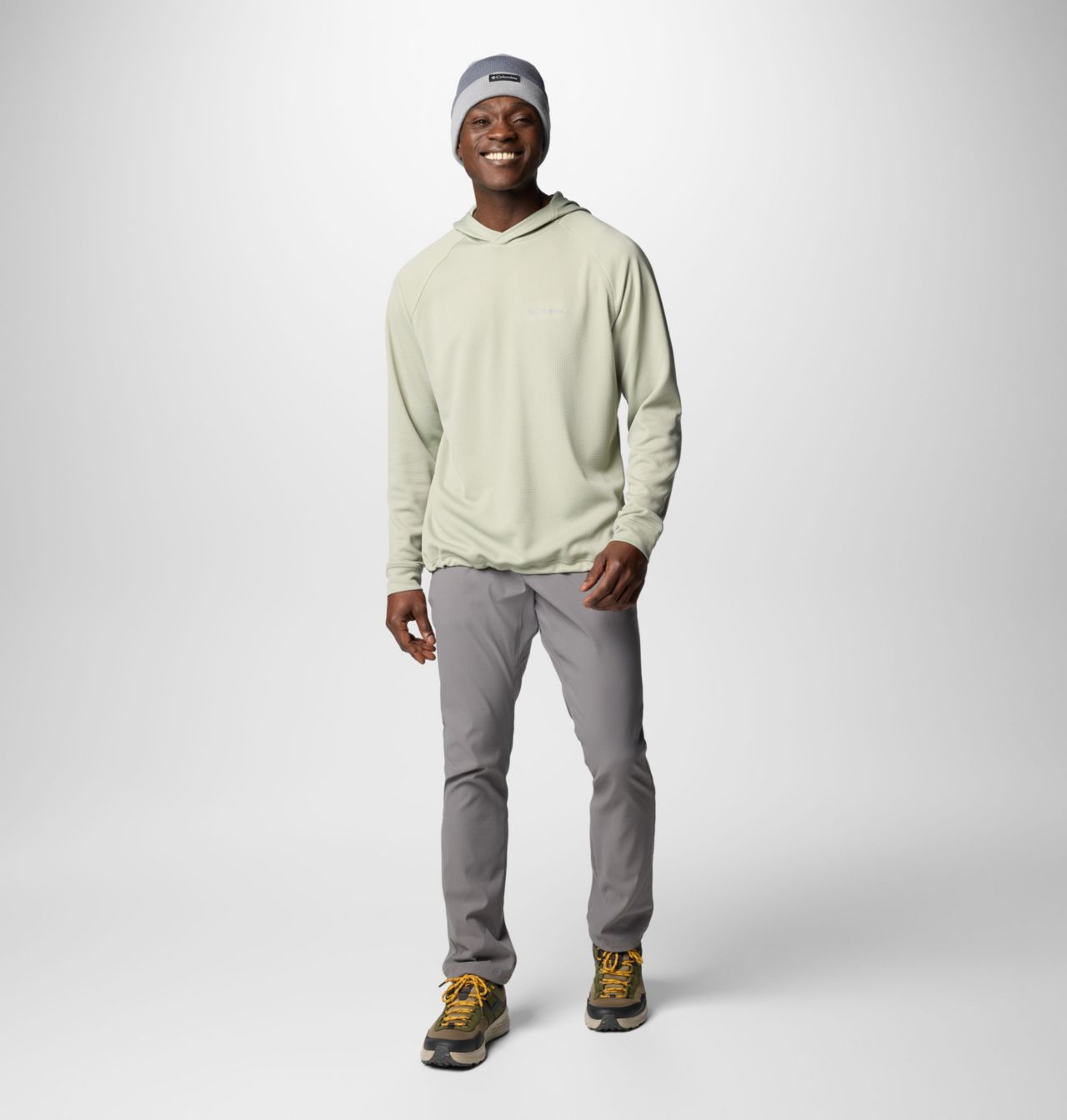 Men's Black Mesa™ Waffle Knit Hoodie 4