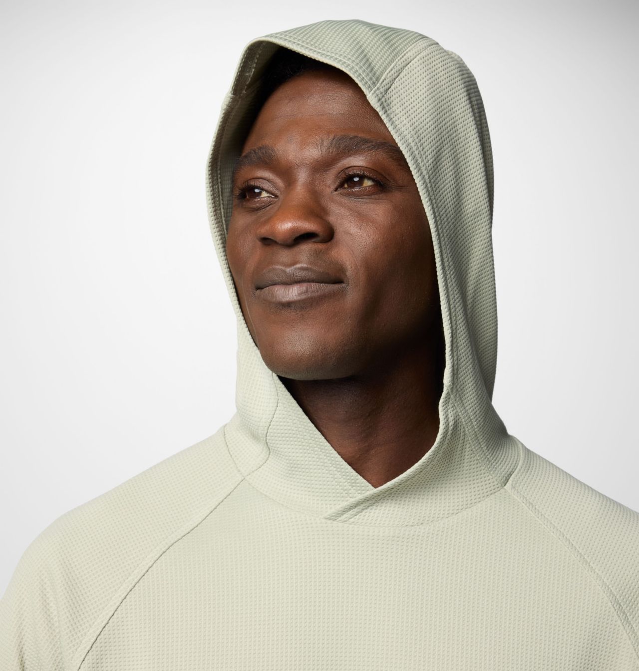 Men's Black Mesa™ Waffle Knit Hoodie 6