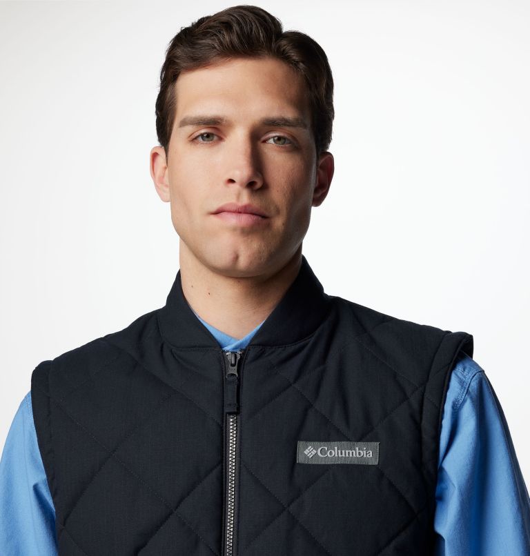 Men's Rad Padded Vest, Color: Black, image 5