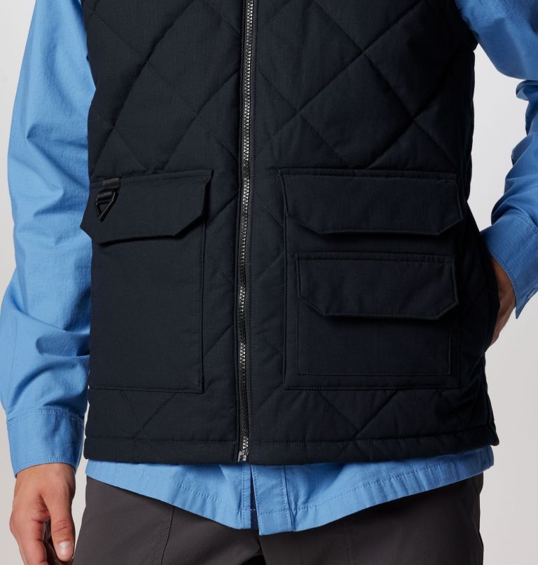 Men's Rad Padded Vest, Color: Black, image 6