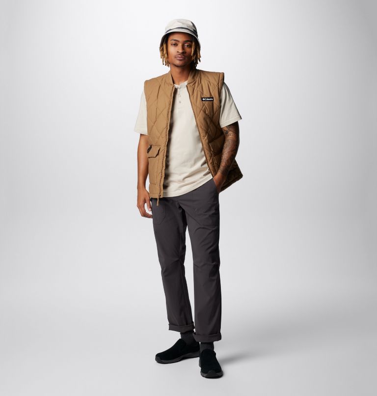 Men's Rad Padded Vest, Color: Delta, image 3
